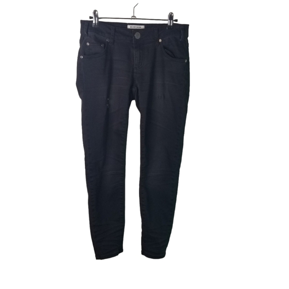 One Teaspoon Freebird II low rise black distressed skinny jeans - Picture 3 of 11